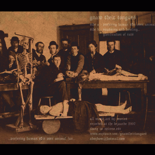 Gnaw Their Tongues : Prefering Human Skin Over Animal Fur